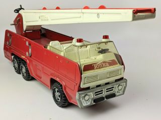 Vintage 70s Tonka Fire Engine Truck Firetruck Metal Extending Ladder 24 " Inches