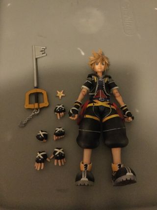 Kingdom Hearts Play Arts Kai Sora Figure Loose