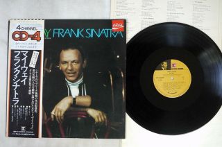 Frank Sinatra My Way Reprise Qp - 11002r Japan Obi 4channel Vinyl Lp