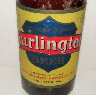 Burlington Beer 1940 