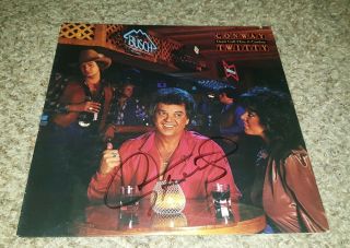 Conway Twitty Signed/autograph Album Lp Don 