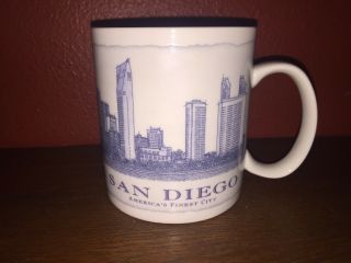 Starbucks San Diego 2006 Mug Coffee Cup California Hard To Find