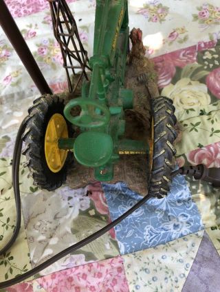 John Deere 1999 Tractor Table Lamp with Shade/ Windmill 2