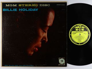 Billie Holiday - S/t Lp - Mgm - Se3764 Stereo Dg Vg,