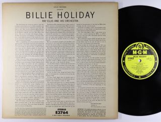 Billie Holiday - S/T LP - MGM - SE3764 Stereo DG VG, 2