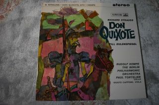 Asd 326 White/gold Kempe /tortelier R.  Strauss: Don Quixote Bpo Nm