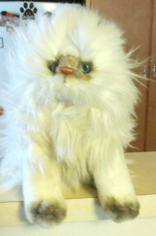 1970s Russ Berrie Plush Siamese Cat - Large - Perfect Fs