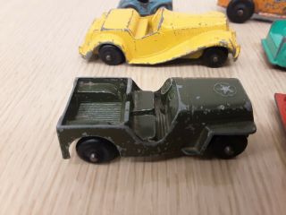 VINTAGE 1950 ' s DIE - CAST TOOTSIETOY TOY VEHICLES and Small Car 2