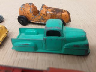 VINTAGE 1950 ' s DIE - CAST TOOTSIETOY TOY VEHICLES and Small Car 4