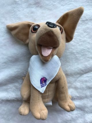 Taco Bell Talking Chihuahua Dog Retired Plush Toy
