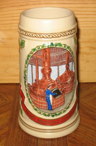 1997 Pabst Blue Ribbon Beer Stein Old World Gerz