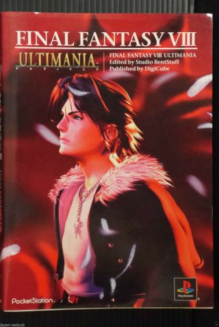 Final Fantasy Viii Ultimania Tetsuya Nomura Square Book