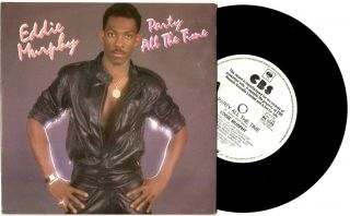 Eddie Murphy - Party All The Time - Promo 7 " 45 Vinyl Record Pic Slv 1985
