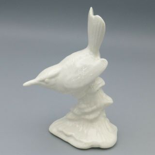 Vintage Royal Cumberland Stangl Mold Wren Bird Figurine White Porcelain 3401