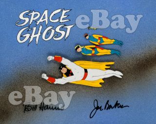 Rare Space Ghost Cartoon Color Tv Photo Hanna Barbera Studios Jan Jace Blip