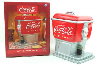 Cookie Jar Coca Cola Soda Fountain