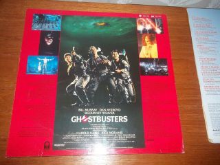 Ghostbusters - Soundtrack 1984 Vinyl LP & Ghostbusters 2 1989 vinyl LP 4