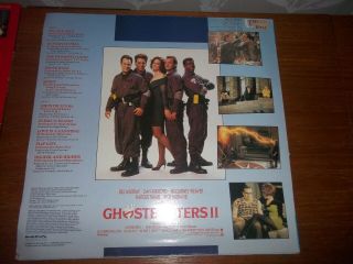 Ghostbusters - Soundtrack 1984 Vinyl LP & Ghostbusters 2 1989 vinyl LP 7