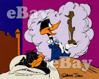 Rare Daffy Duck Cartoon Color Photo Warner Bros Animation Chuck Jones