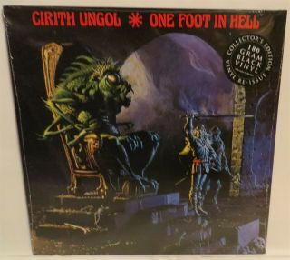 Cirith Ungol One Foot In Hell Lp Black Vinyl Record 2015 Reissue 500 Pressed