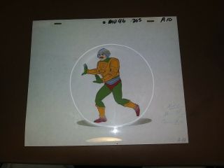 he man Animation cel from cartoon man at arms trapped in bubble 3