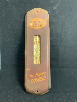 Vintage Drink Double Cola Thermometer