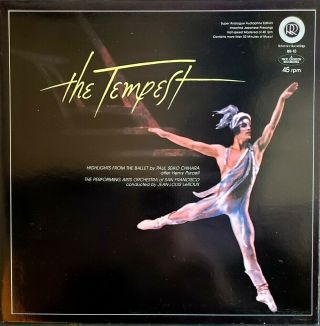 Tempest Ballet Highlights Paul Chihara Sf Perf Arts Reference Rr - 10 45 Rpm Lp Nm