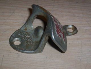 1914 ANTIQUE BROWN CO STARR X DRINK COCA COLA BOTTLE OPENER MADE IN USA 2