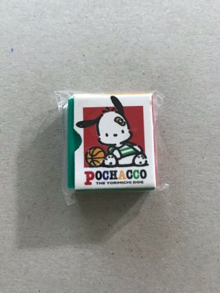 Sanrio 1992 Pochacco The Yormichi Dog Eraser