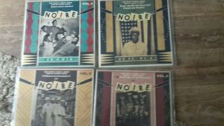 4x Vinyl Lps,  Northern Soul,  Mod,  60s R&b,  La Noire Vol 1,  2,  4,  5,  Cond,  Great Info