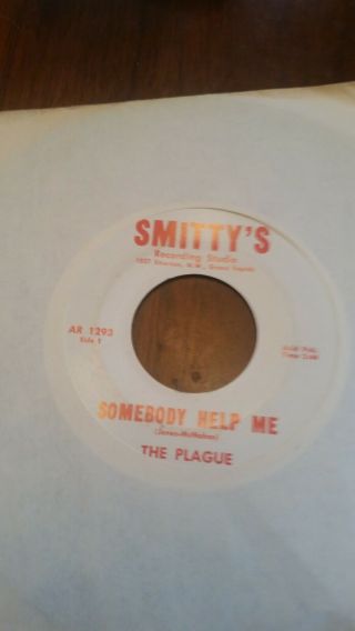 The Plague - Somebody Help Me & Hard To Wait Rare 45 Garage Rock Pop Michigan