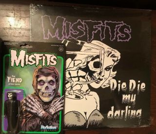 Misfits Die Die My Darling Vinyl 2005,  Fiend Action Figure