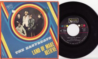 The Easybeats - Land Of Make Believe Megarare 1968 Italian 7 " P/s Single Release