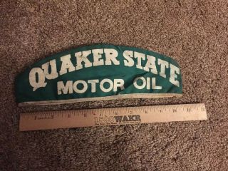 Vintage Quaker State Motor Oil Mechanics Cap - Tusco Mfg.  Co.