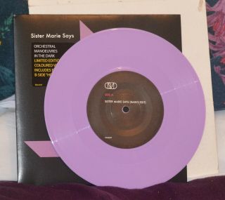 Omd - Orchestral Manoeuvres In The Dark Sister Marie Says Limited Liliac Vinyl
