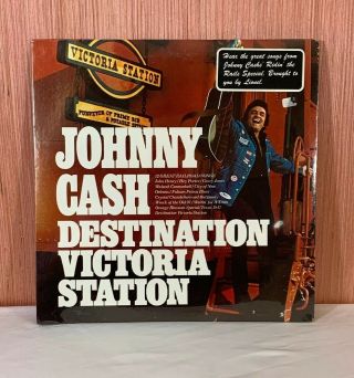 Johnny Cash Destination Victoria Station Lp Vs 150