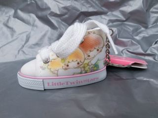 - Sanrio Little Twin Stars Mini Canvas Shoe Keychain A