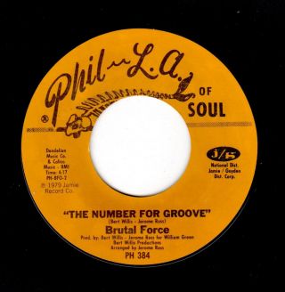 RED HOT FUNK - BRUTAL FORCE - PHIL - LA OF SOUL 384 - DREAMS FOR SALE/THE NUMBER FOR 2