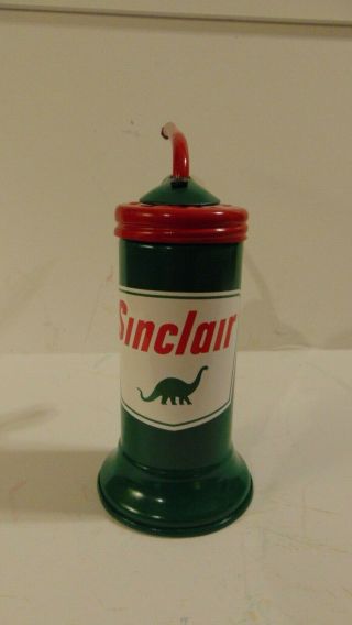 Sinclair Vintage Pump Oil Can Gasoline Station Gas Motor Car Motor Trigger Dino