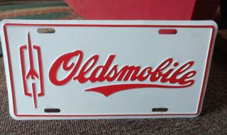 Vintage Oldsmobile License Plate Sign.  Nos &