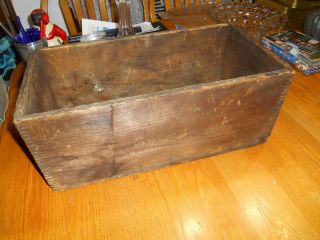 Grand Union Tea Co.  Wooden Crate Box Delaware Hudson D&h Canal Honesdale Pa