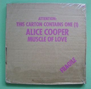 Alice Cooper - Vinyl Lp - Muscle Of Love - 1st Press 1973 -