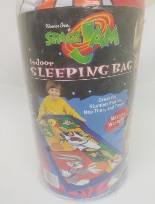 Vintage 90s 1996 Space Jam Movie Michael Jordan (rare - Never Opened) Sleeping Bag