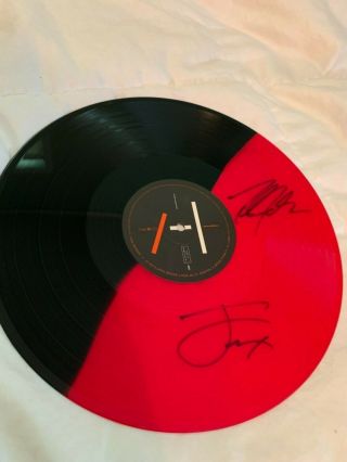 Signed Twenty One Pilots Tyler & Josh Vinyl Panic At The Disco 24x24 Big Poster