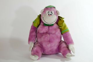 15 " Great Grape Ape Stuffed Animal Plush 1985 Hanna Barbera Presents