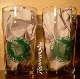 Two Glarus Brewing Co Pint Glasses 20th Anniversary Glarus Wi -