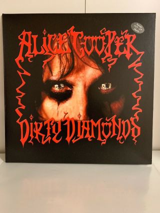 Alice Cooper - Dirty Diamonds Lp Night Of The Vinyl Dead Rare Limited To 500