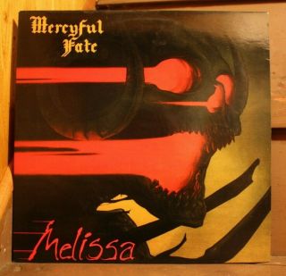 Mercyful Fate Debut Lp Melissa Ukrelease Heavy Black Metal King Diamond Danish