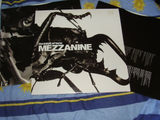 Massive Attack - Mezzanine - RARE Double Vinyl LP 1998 (Press) 2