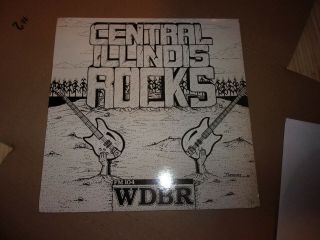 Wdbr Central Illinois Rocks Lp Modern Soul Funk Aor